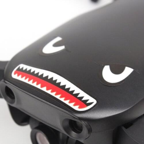 Sticker Decals Skin Protective Shark Adhesive Art Decals Outdoor Waterproof Shockproof for D-JI Mavic Mini 2 Drone Wholesale