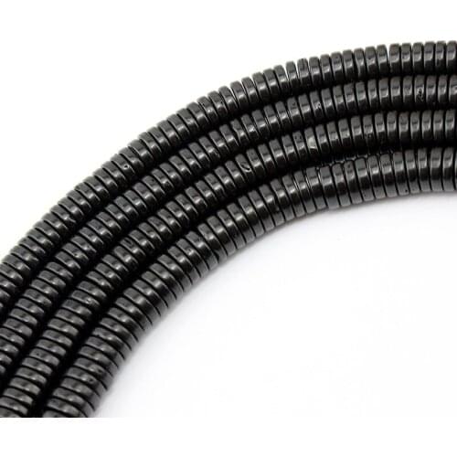 100pcs/lot Natural Wood Coconut Shell Beads 4 6 8 10 12mm Flat Round Rondelle Spacer Bead for DIY Jewelry Making Findings Crafts