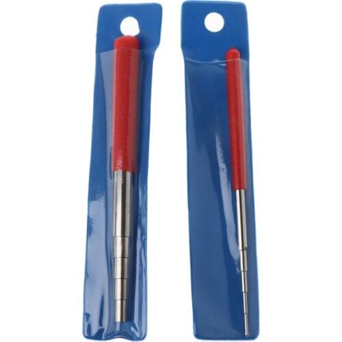 2Pcs 10 Size Wire Ring Wrapping Step Mandel Loop Jump Metal Jewelry Forming Tool