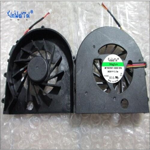 2PCS Laptop CPU fan cooling fan for DELL XPS M1530 1530 PP28L GC055515VH-A FREE SHIPPING
