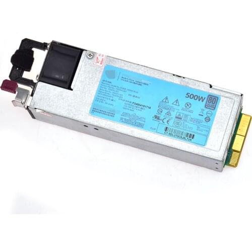 For G9 500W Server power 720478-B21 754377-001 723594-001 HSTNS-PC40 Power Supply