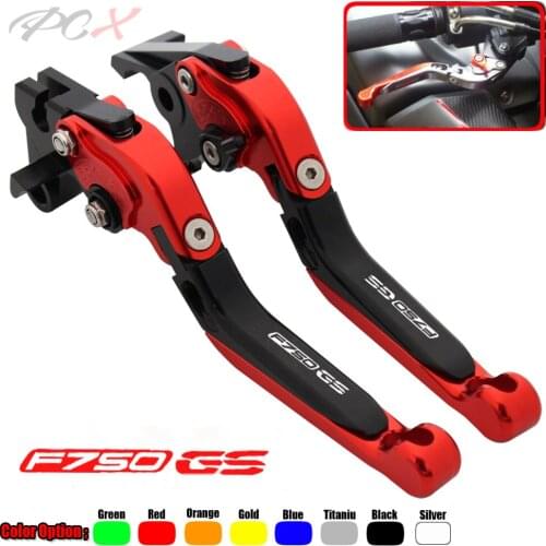 For BMW F750 F750 GS F750GS 2018 2019 Motorcycle Adjustable Folding Brake Clutch Levers Handlebar Hand Grips