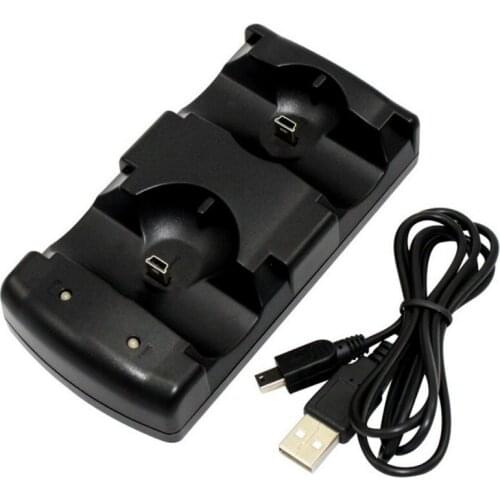 For Sony PS3 Controller Dual Charger USB Cable Fast Charging Dock For MOVE Playstation 3 Move Joystick Gamepad Controle