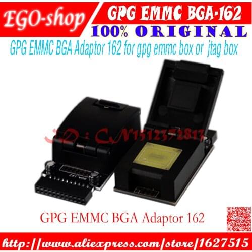 Gsmjustoncct original EMMC BGA Adaptor 162 from GPG for jtag pro box and gpg emmc box or jtag box+ Free Shipping