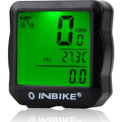 WEST BIKING 2.8" Large Screen Bicycle Computer Wireless Wired Bike Computer Waterproof Speedometer Odometer Cycling Stopwatch