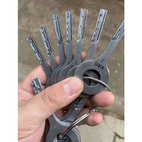 Hot HU66 HU 66 for Volkswagen Car Door Lock Opening 7PCS/Bag Auto LockSmith Tool