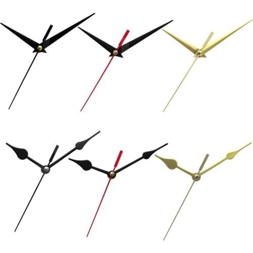 Clock Hands Set DIY Wall Clock Needle Pointer Watch Quartz Clock Hands Repair Replacement Parts Accessories