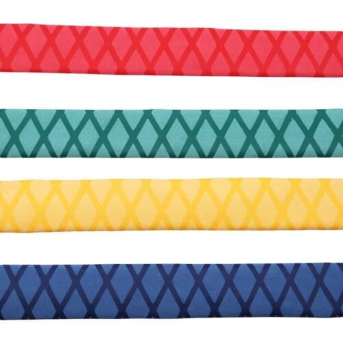 Non Slip Black X Wrap Woven Heat Shrink Grip Fishing Rod Racket High Quality Sleeving Handle Elastic Stretch