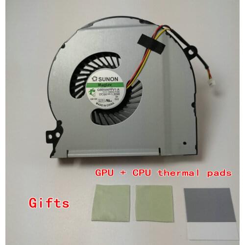 New Laptop CPU Heatsink Cooling Fan For Dell XPS 15 L501X L502X Cooler Fan W3M3P CN-0W3M3P