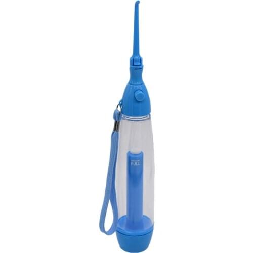 New Portable Oral Irrigator Clean the Mouth Wash Your Tooth Water Irrigation Manual Water Flosser No Electricity Abs