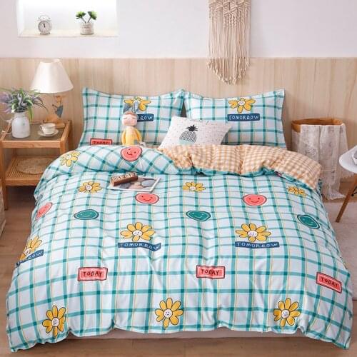 Anime Linen Bed Adornment 2 Person...set of Sheets Bed 150 Bed Linen 135x200 Bedding Set Nordic Bed Covers...luxury Bedding