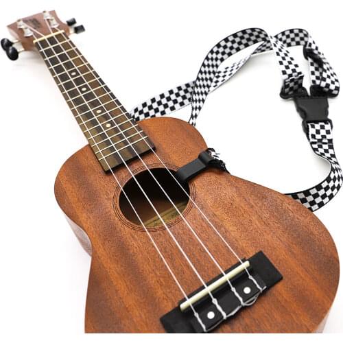Adjustable Ukulele Strap Nylon Hanging Neck with Hook for Hawaii Guitar Small Size Acoustic Guitar