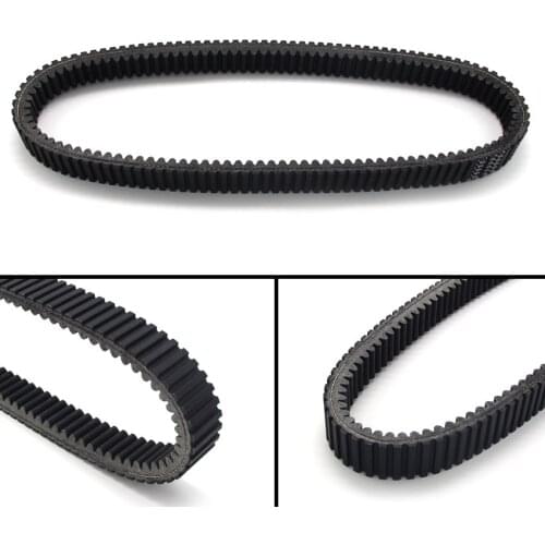 Motorcycle rubber drive belt gear pulley for Yamaha Apex GT LE LTX GT MTX SE RTX X-TX 1.75 LE XTX