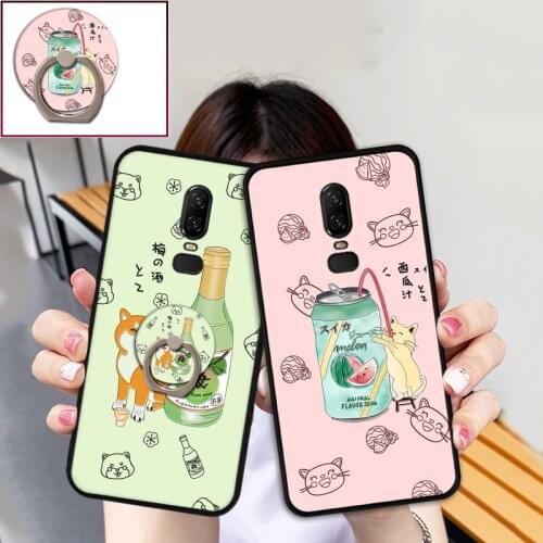 Luxury Holder Ring Case For Oneplus 3 One plus 3T 5 5T 6 6T Phone Case Cover For Oneplus 7 Pro 7Pro Case Cover