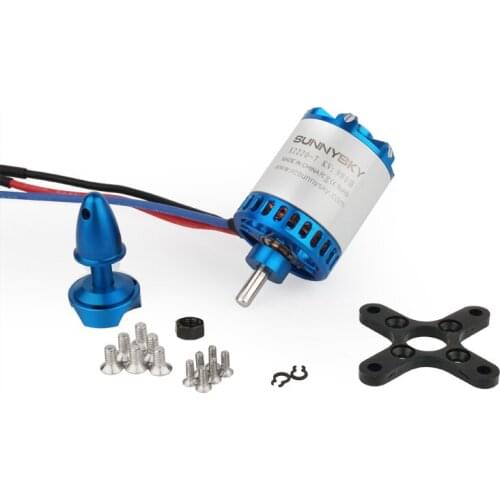 SunnySky X2220-III X2220 980KV 1150KV 1400KV 2200KV 3-4S Brushless Motor Long Shaft For RC Airplane Spart Part Accessori