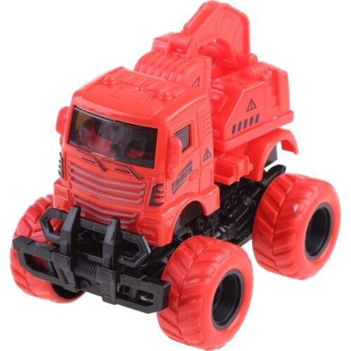 Four-wheel Drive Impact Deformation Toy Car Model Engineering Vehicle Baby Car