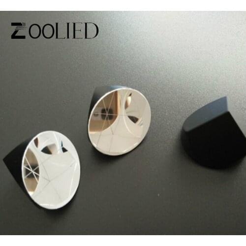 10PCS/LOT Silver Coated Corner Prism Laser Level Beam Reflection 25.4mmTrihedral Retroreflector 5 arc secs return Beam