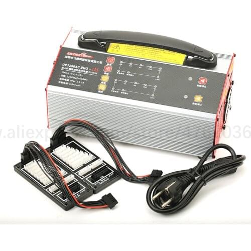 Ultra Power UP1200AC DUO 6-12S 2-15A 2*600W Lipo/LiHV Battery Balance Charger for RC UAV Drone charger