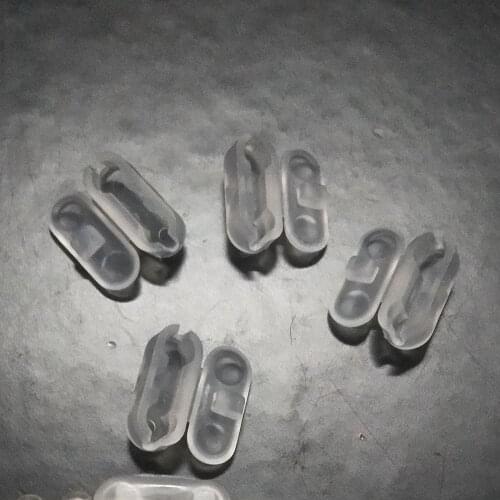 Curtain Clips Accessorie 10pcs 4.5*6mm Transparent Vertical Blinds Chain Curtain Chain Rope Connector Beads Roller