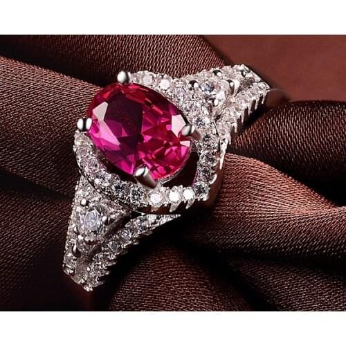 WYJZY Womens Boutique Ring Jewelry Attending Party Party Fine Jewelry Super High Quality Exquisite Lover Anniversary ring