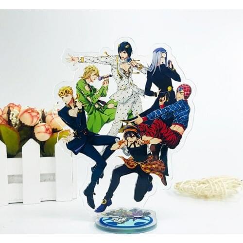 Anime Acrylic Stand Model JOJOS Bizarre Adventure Cartoon Figure Decoration Action Collectible Toy