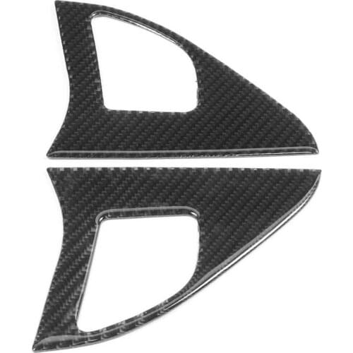 Car Mirror car mirror protect Inner Door Horn Cover Carbon Fiber Frame Trim Left Right Fit for Mitsubishi Lancer GTS