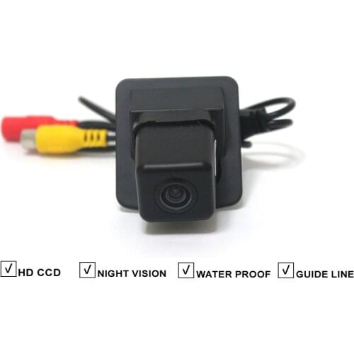 CCD Car Rear View Backup Camera For Mercedes Benz S-Class Auto Reverse Parking Camera Night Vision Water Proof Guide Line