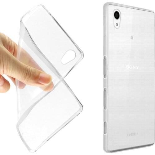 Case for Sony Xperia XZ1 Silicon TPU Transparent Cover for Sony Xperia XZ1 Compact XA2 XA2 ultra Case Coque Funda Etui Accessory
