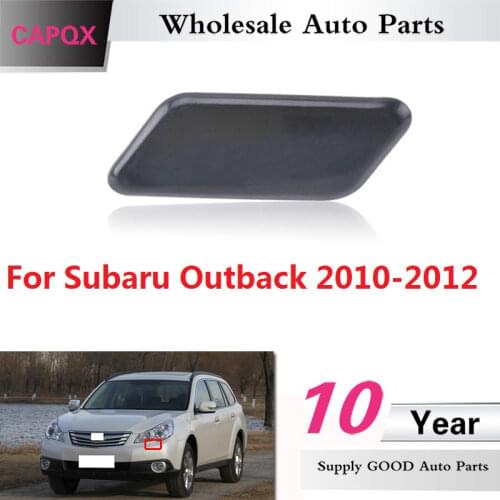 CAPQX For Subaru Outback 2010 2011 2012 High Quality Front Bumper Headlight Washer Cover Head Lamp Spray Nozzle Cover cap Shell