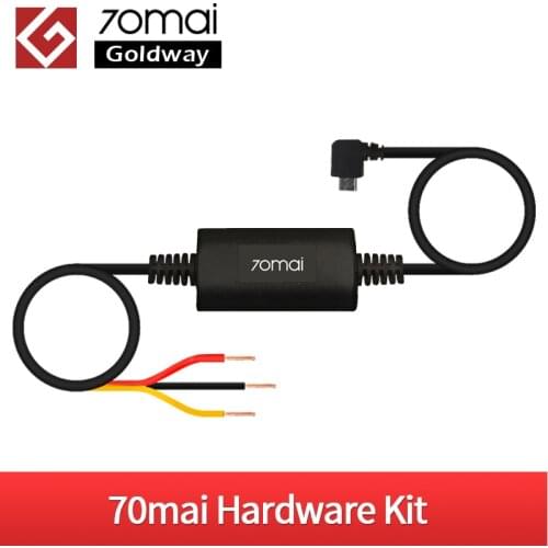 Original 70mai Parking Monitoring Cable For 70mai A800 4k Dash Cam 70mai Pro DVR Camera Wide Cam 24H Monitor 70mai Hardware Kit