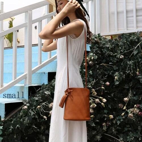Fashion Money Wallets Female Messenger Bag Genuine Leather Tassel Crossbody Bags Women Luxury Purse Ladies Small Shoulder Bag