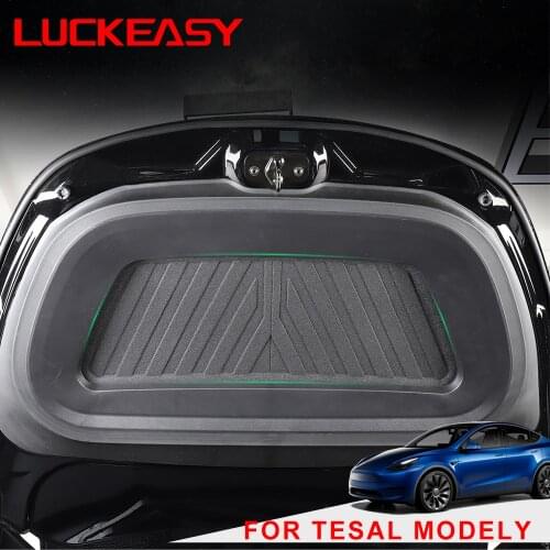 For Tesla Model Y 2021 Front Trunk Cover Sound Insulation Cotton Interior Hood Modification Accessories Sound insulation pad