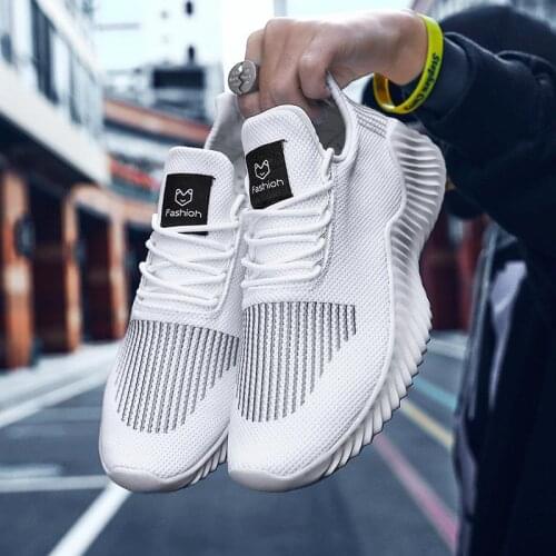 Large Size Summer Breathable Running Shoes for Men Sport Shoes Man Sports Shoes for Male White Sneakers for Men Tennis GMD-0891
