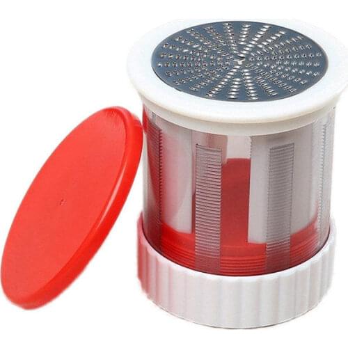 Hot Selling Stainless Steel Butter Cheese Grater Grinder Mincer Grinder Baby Food Supplement Mill Slicer Manual Kitchen Tool
