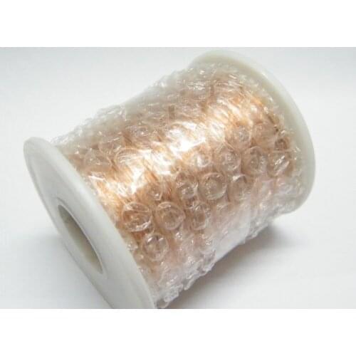 Stranded enamelled copper wire / braided multi-strand wire 0.1x35 strands, 100m/pc, Litz wire,Free shipping