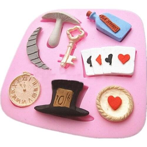 New silicone hat fondant cake mold chocolate mold baking sugarcraft mold