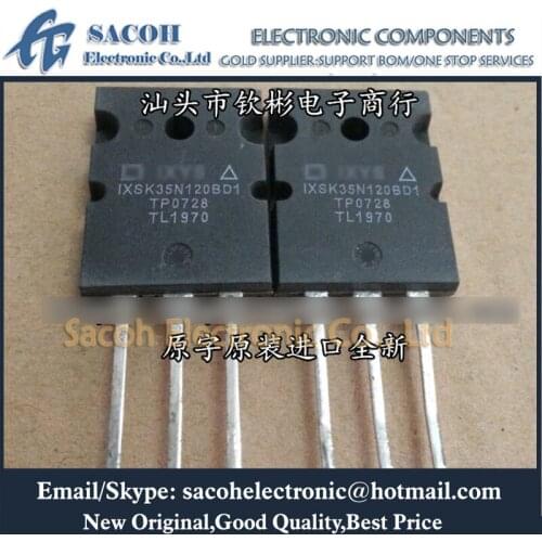 Free Shipping 5Pcs IXSK35N120AU1 IXSK35N120BD1 IXSK35N120 IXSK35N100 TO-264 35A 1200V Power IGBT Transistor