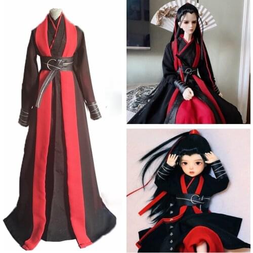OB27 Barbi 1/6 Scale Figure Doll 1/4 1/3 BJD Clothes Accessories Ancient Costume Hanfu Samurai suit For BJD/SD Strong uncle A763