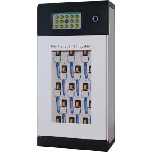 Landwell Office Key Cabinet vehicle keys management access control system rfid reader device storage metal safety hanger box