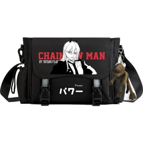 Anime Pattern Messenger Bag Oxford Textile Bookbag Crossbody Bag Shoulder Bag for Students Girls Boys 2021