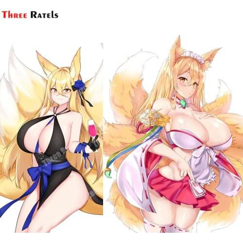 Three Ratels B54 Heavenly Hirume Last Origin For Car Styling Decal 3D Anime Cartoon Personalized Creative Scratch Stickers