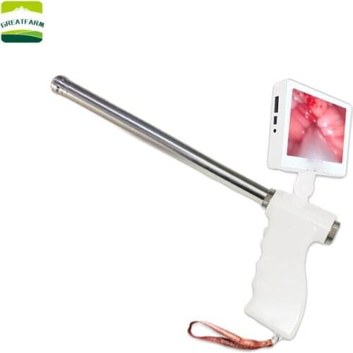 Cow Visual Endoscope Sperm AI Gun Artificial Insemination Pig Sheep Device Deferens Veterinary Breeding Kit Cow Farm Cattle Tool