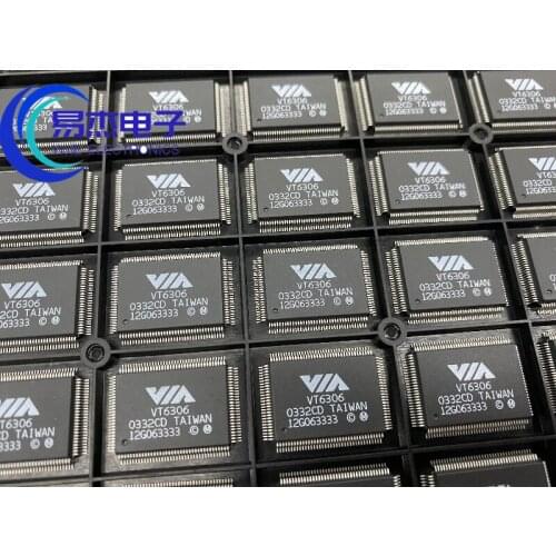 100% novo & original vt6306g vt6306 via QFP-128 em estoque