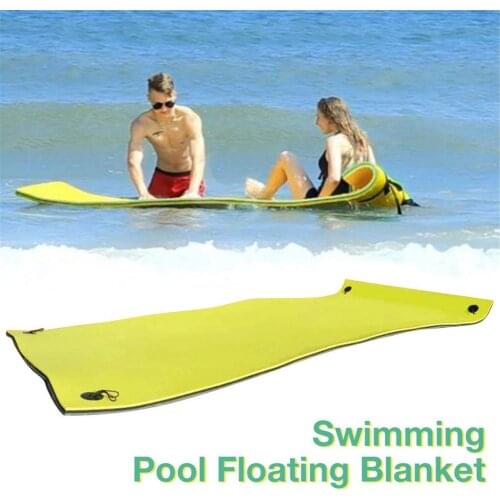 180cm *60cm Floating Pad Summer New Large Outdoor Tear-Resistant XPE Foam Swimming Pool Water Blanket Float Mat Bed