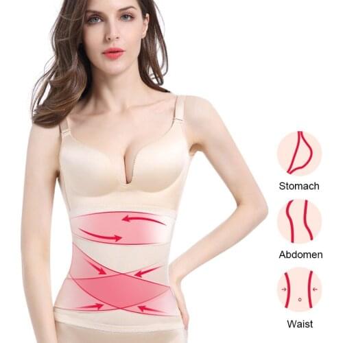 2PCSWaist Trainer Body Shaper Slimming Underwear Shaper Body Shaper Shapewear Women Slimming Belt Corrective Underwear Belt Redu