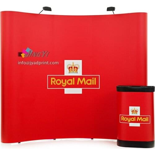3X3 POP up banner + Trolly Podium Case + 2 Lights (free express shipping)