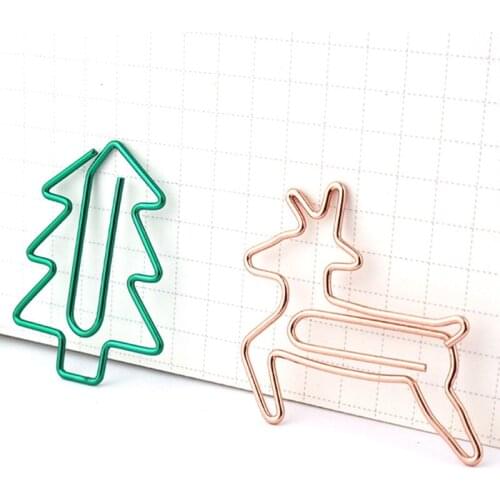 2021 New 5 Pieces Metal Photo Clips PET Coating Anti-rust Durable Reusable Multi-pattern