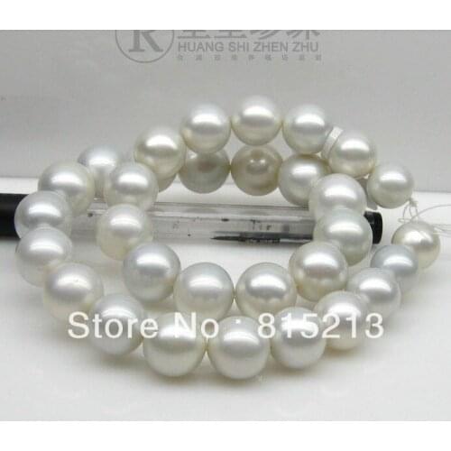 Free shupping CLASSIC 10-11MM SOUTH SEA WHITE ROIND PEARL NECKLACE 18iMCH 28% Discount ()