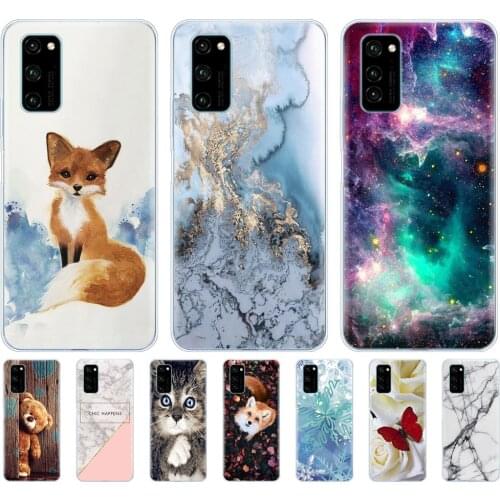 Case for honor View 30 V30 Case TPU Funda Soft Silicon Cover For huawei honor View 30 PRO V30 pro bumper couqe full Protective