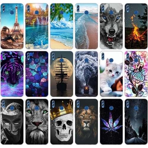 Case For Coque Huawei Honor 8X Max Cover TPU Soft Silicone Back Cover Honor 8X Max 7.12" Fundas Huawei Enjoy Max Case Phone Bags